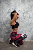 Sexy Women Yo-ga Pants Women Leggings Workout Sports Running Leggings Sexy Push Up Gym Wear High Waist Fringe Elastic Slim Pants
